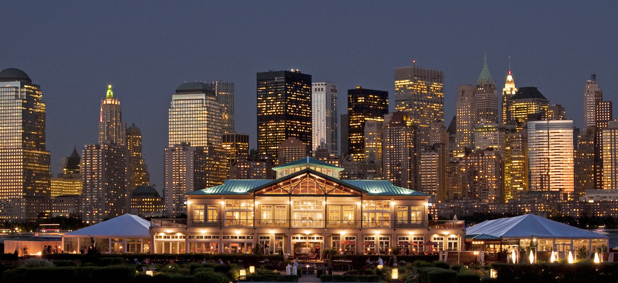 Liberty House On The Water Waterfront Wedding Site in NJ