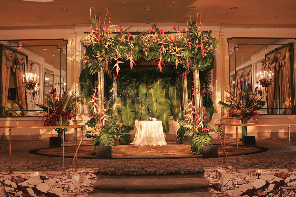 Ariston Flowers, A Hawaiian Theme at The Pierre (Hechler Photographers)