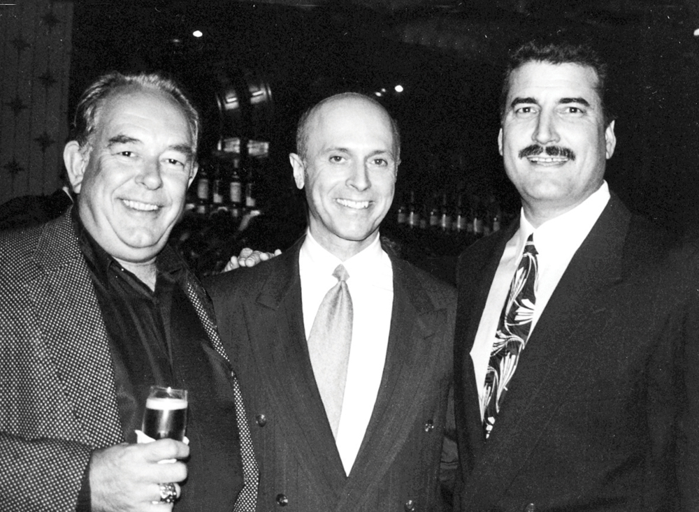 At his charity events over the years ... Rick Bard with Robin Leach and Mets star Keith Hernandez