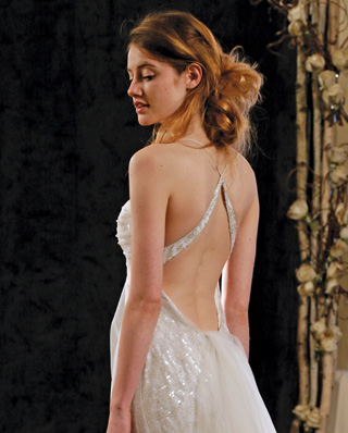 Search for Wedding Gowns with Strap Back Designs in NY, NJ, CT, PA