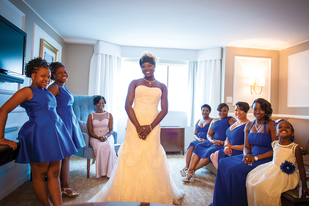 Flore Events-Ebony and her bridesmaids
