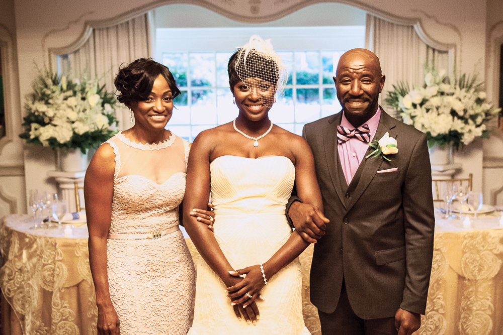 Flore Events-mother of the bride, father of the bride, and the bride