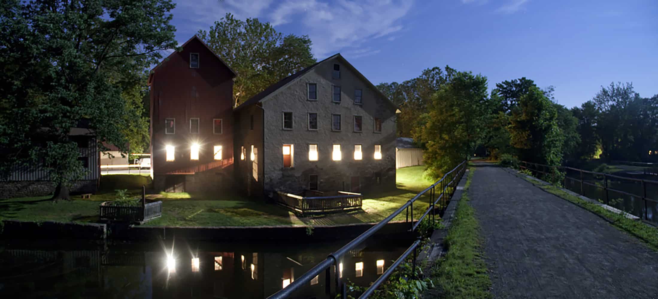 Prallsville Mills NJ  Rustic Waterfront  Wedding  Venue 