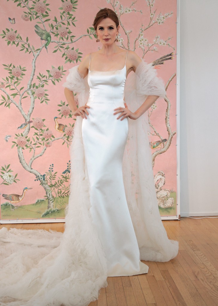Sheath Bridal Wedding Gown by Ines di Santo in NY, NJ