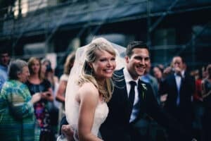 Anne and Chris, Just married!